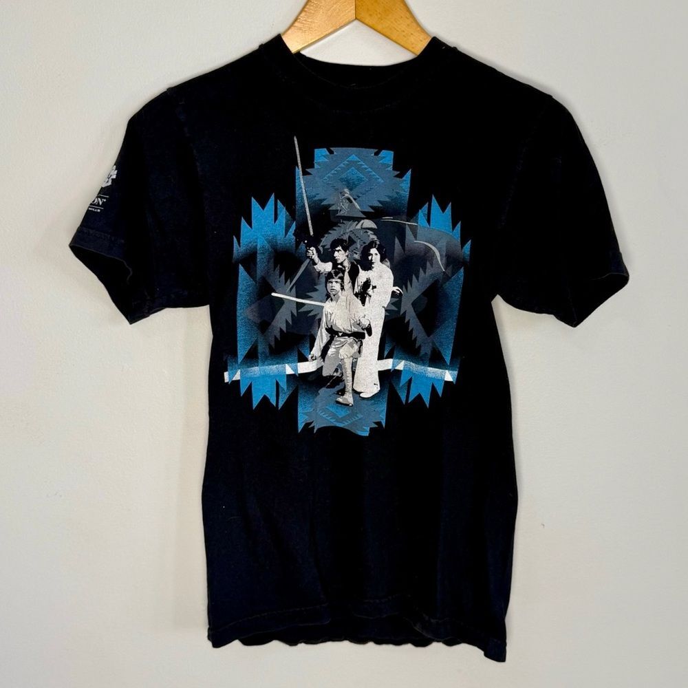 Pendleton Men’s Star Wars Black Tee Aztec Graphic | S